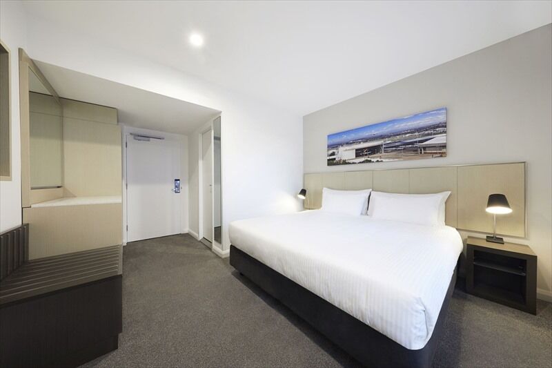 Travelodge Hotel Sydney Airport Exterior foto A room at the hotel